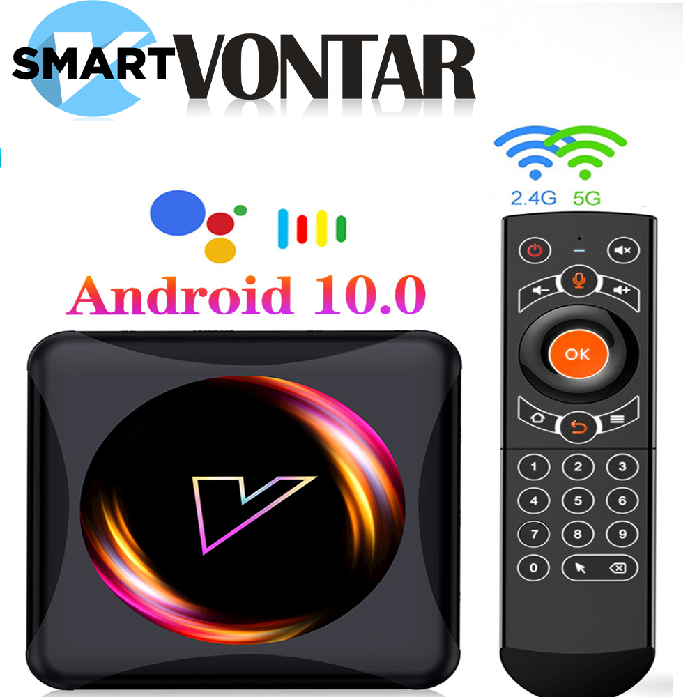 Boîtier Smart TV Android 10.0 TV BOX Amlogic S905W2 4G 32G lecteur